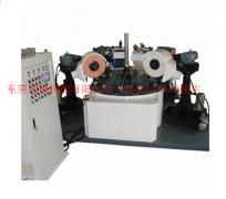 四頭圓(yuan)盤平弧面自動抛(pāo)光機