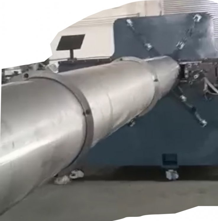 無(wu)縫長管(guǎn) 卧式自(zi)動翻邊(biān)沖孔機(jī)800型